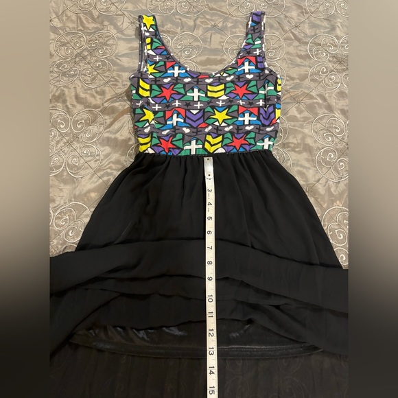 Divided Multi coloured Dress - Picture 4 of 6